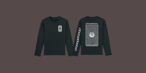Maze Black Long Sleeve T-Shirt