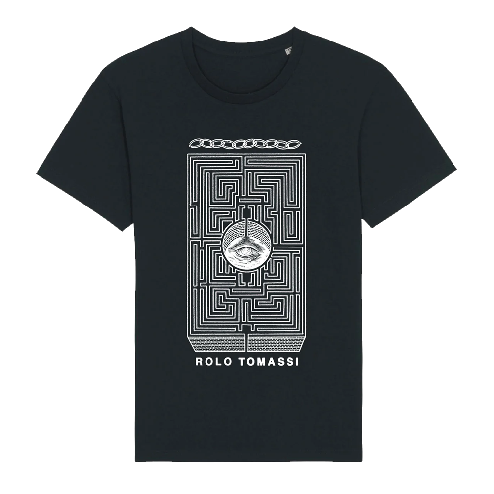 Maze Black T-Shirt